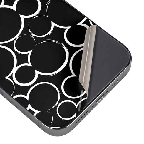 Disney Mickey Mouse Logo Pattern iPhone 14 Pro Skin